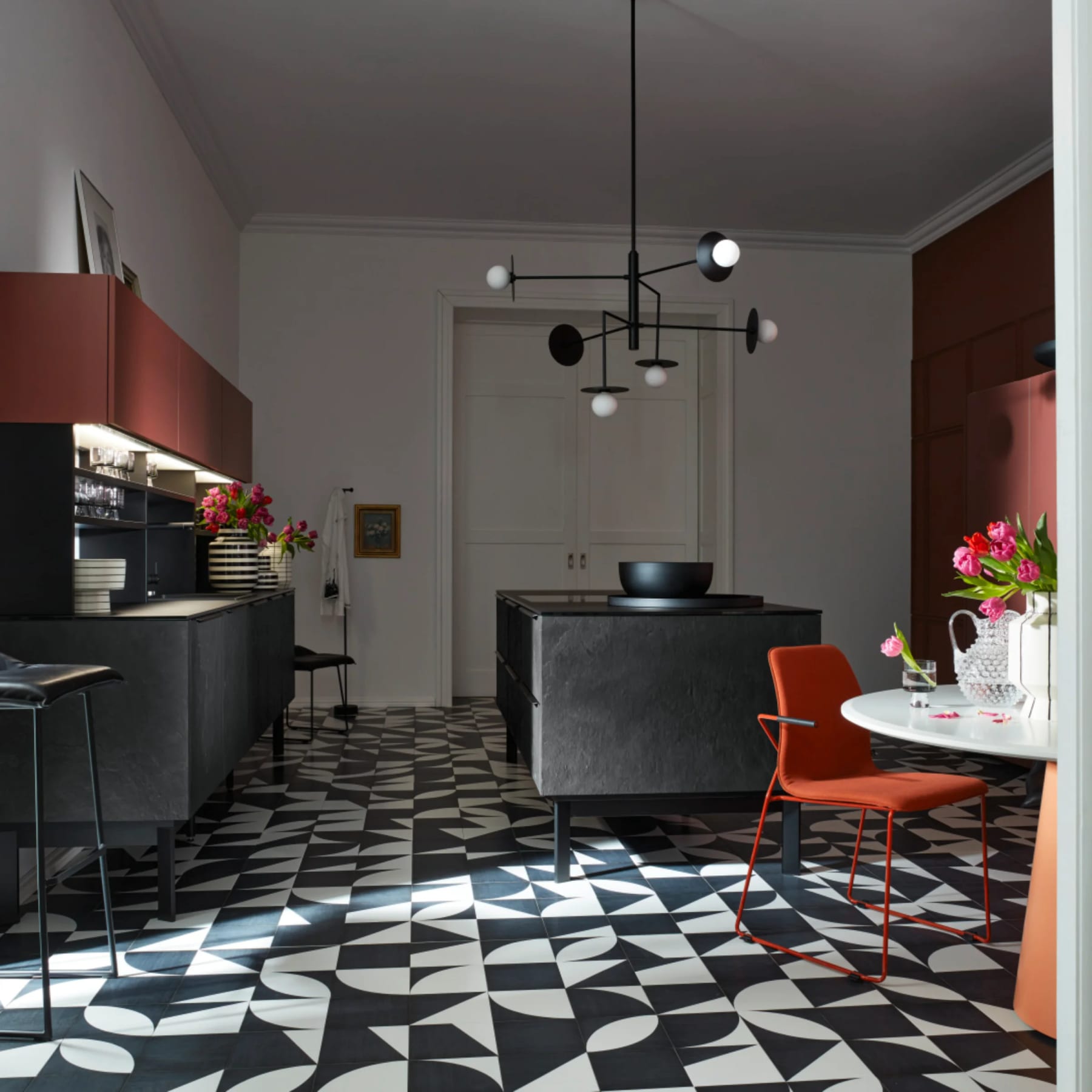 A bold nolteneo Slate kitchen
